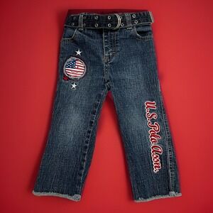U.s. Polo‎ Assn Toddler Pants American Flag Patch
